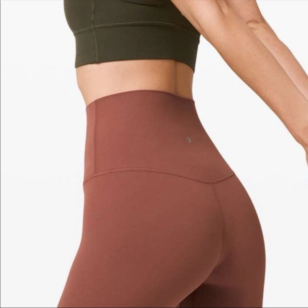 Lululemon 4” SHR Align Shorts Ancient Copper sz 6 - Picture 1 of 5